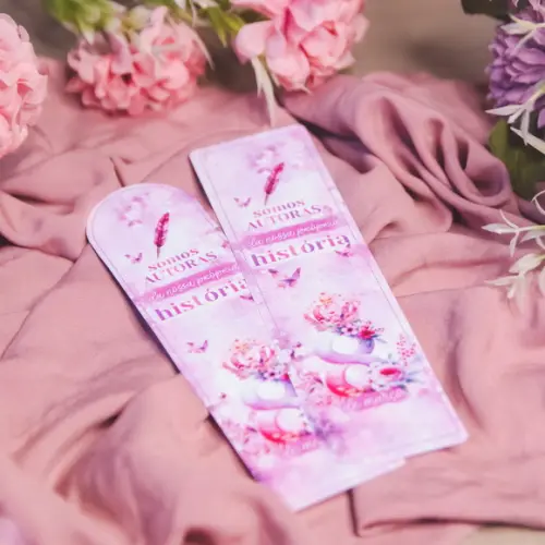 Marcador de Página Personalizado Dia da Mulher