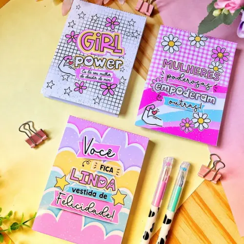 Bloquinho Personalizado Dia da Mulher 10x7