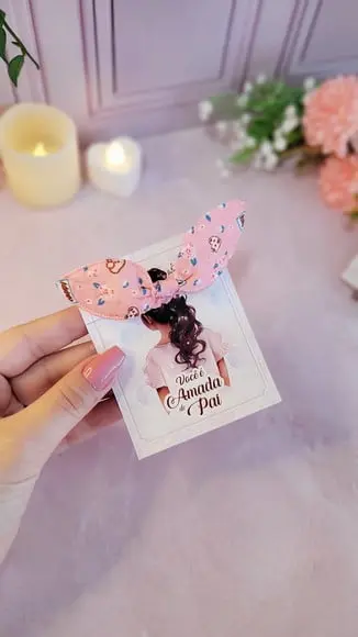 Card Personalizado com Xuxinhas Dia da Mulher