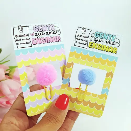 Tag para Clips Personalizadas Dia dos Professores