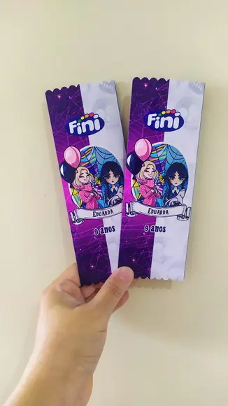 Fini Wandinha Personalizado