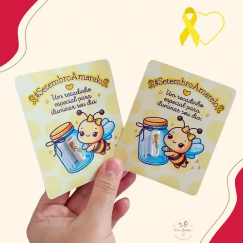 Card Cápsulas Mensagens Setembro Amarelo