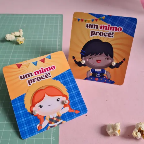 Brinco Mimo Lembrancinha Personalizada Festa Junina