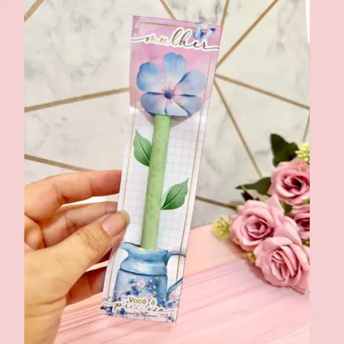 Porta Caneta Personalizado Dia da Mulher