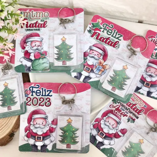 Chaveiro Personalizado Lembrancinha Natal