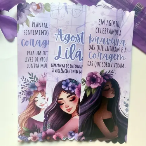 Fini Personalizado Agosto Lilás