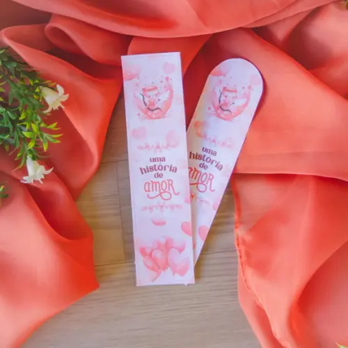 Marca Página Personalizado Dia dos Namorados