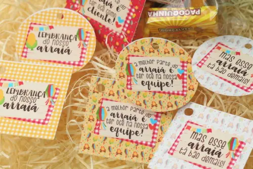 Tag Personalizada Festa Junina