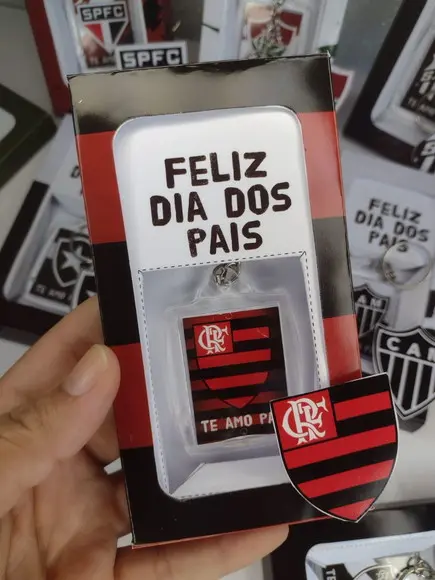 Chaveiro Personalizado Times Dia dos Pais