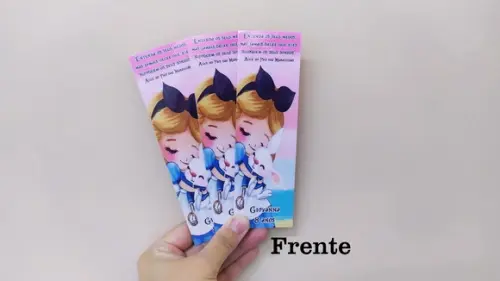 Marcador de Página Alice no País das Maravilhas