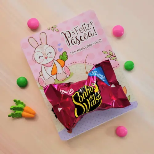 Cartão Personalizado para Páscoa (sem Bombom)