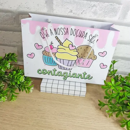 Sacola Personalizada Confeitaria