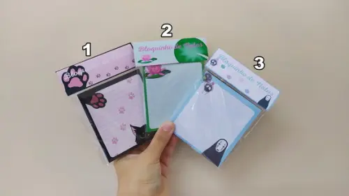 Bloquinho de Notas Personalizado
