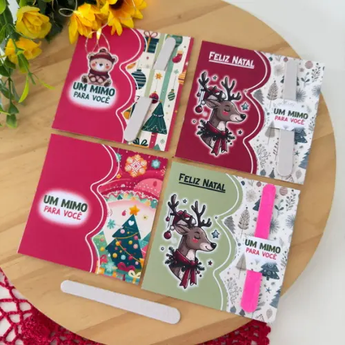 Porta Mini Lixa Natal