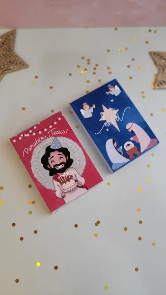 Bloquinho Personalizado Natal Cristão 10x7 cm