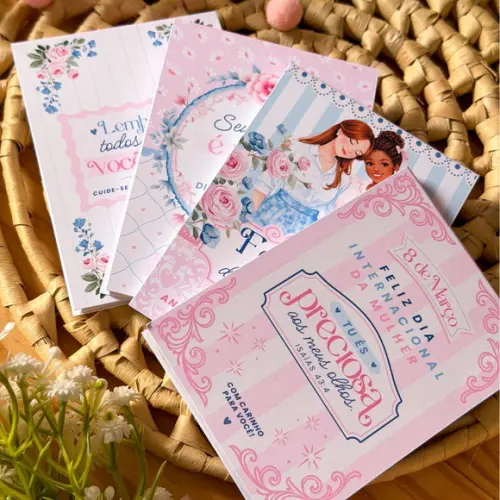 Bloquinho Personalizado Dia da Mulher 10x7