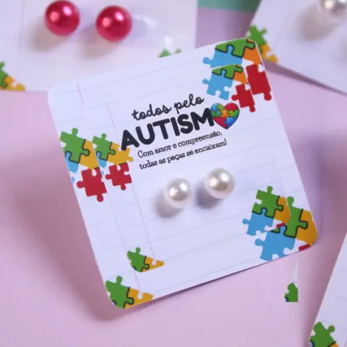 Card Personalizado com Brinco Dia da Mulher