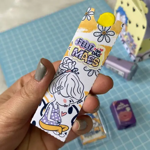 Mini Lixa Mimo Personalizado Dia das Mães | Pegue e Monte