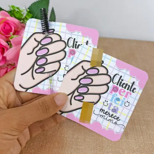 Cartão com Escovinhas Mimo Personalizado