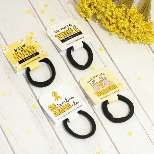 Xuxinhas Personalizadas Setembro Amarelo