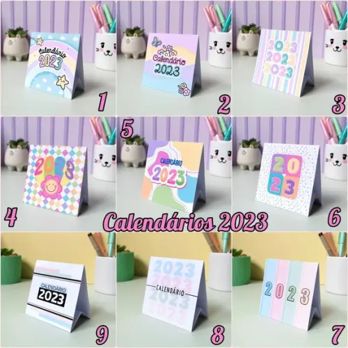 Mini Calendário 2023