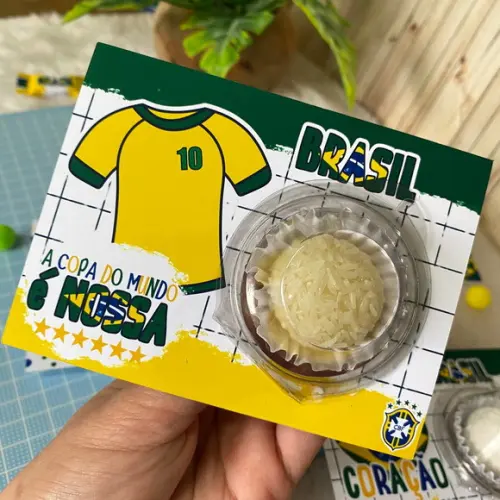 Cartão com Blister Copa do Mundo (sem Bombom)