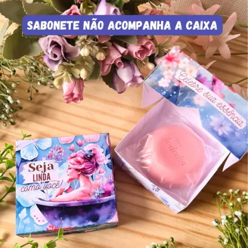 20 Caixas Personalizadas Dia da Mulher | Pegue e Monte