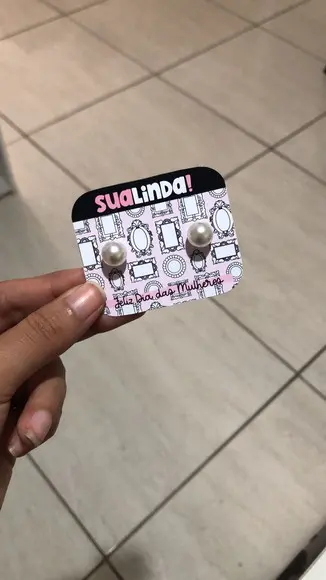 Brinco Personalizado Brinde Dia da Mulher | Pegue e Monte