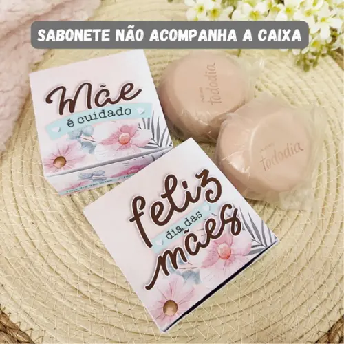 20 Caixas Personalizadas Dia das Mães | Pegue e Monte
