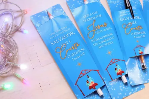 Porta Lápis Personalizado Natal