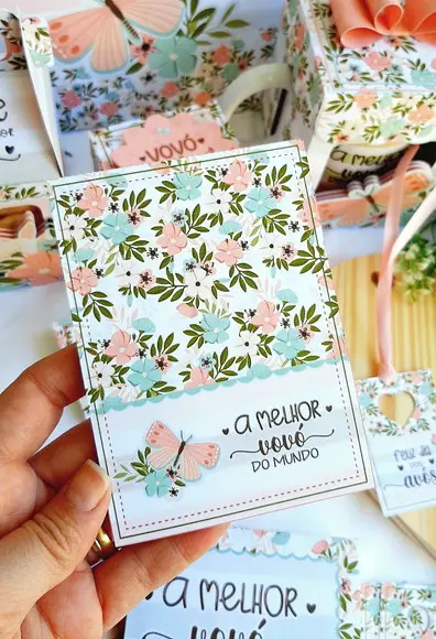 Bloquinho Personalizado Dia dos Avós 10x7 cm