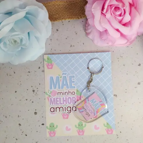 Chaveiro Personalizado Dia das Mães