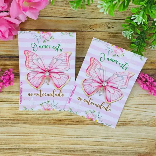 Brincos Mimo Personalizado Outubro Rosa