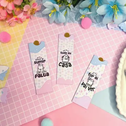 Mini Lixa Brinde Personalizado Flork