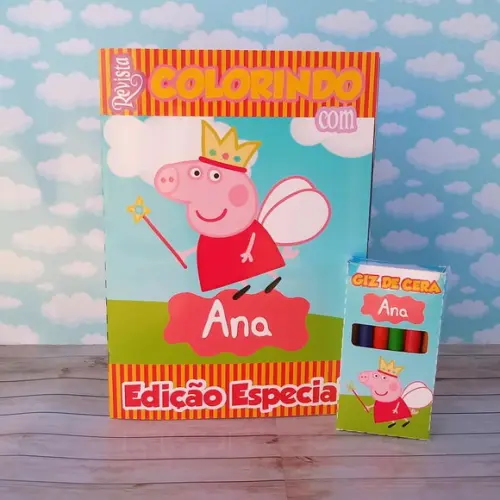 Kit de Colorir Personalizado Festa Infantil