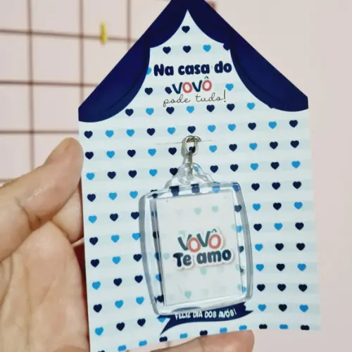 Chaveiro Personalzado Brinde Dia dos Avós
