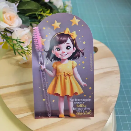 Escovinha para Cílios Personalizada Setembro Amarelo