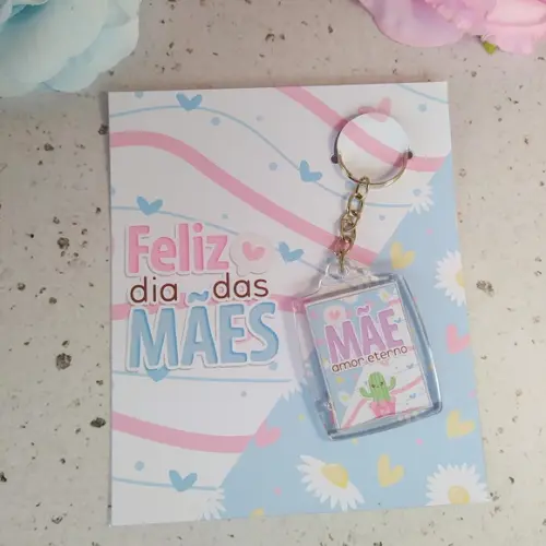 Chaveiro Personalizado Dia das Mães