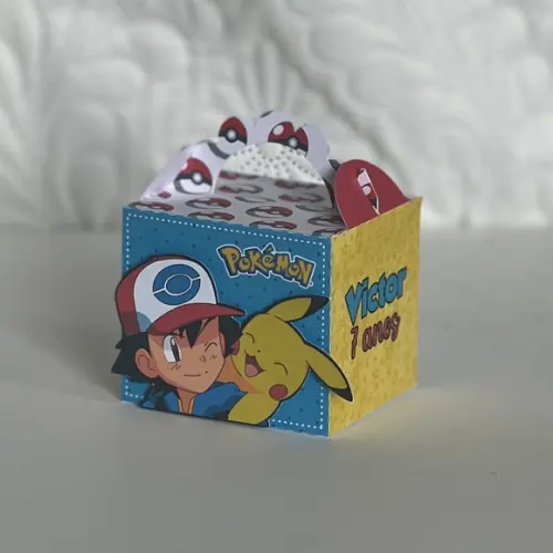Caixa Lanchinho Pokémon