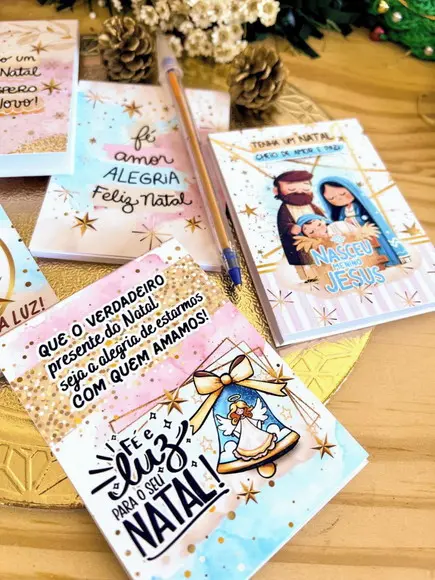 Bloquinho Personalizado 14x9 Natal