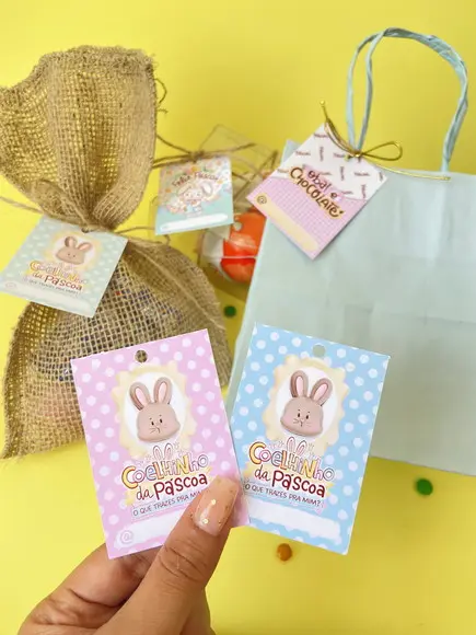 Tag Personalizada para Páscoa