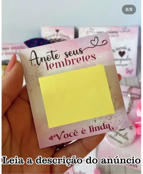 Cartão para Lembretes Personalizados