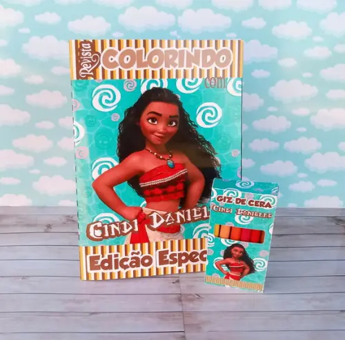 Revistinha de Colorir 14x20 - Moana