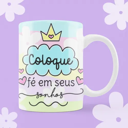 Caneca Personalizada Frase de Motivação