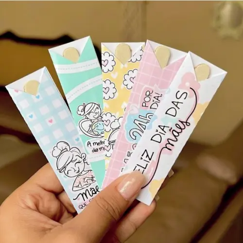 Mini Lixa Brinde Personalizado Dia das Mães