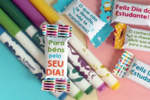 Balinhas Personalizadas Volta às Aulas