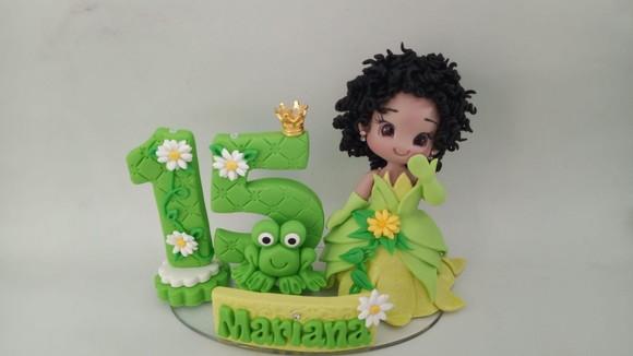 Topo Debutante Temático Princesa e o Sapo