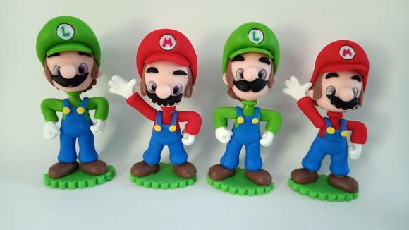 Kit Aplique para Caixa Acrílica Mario