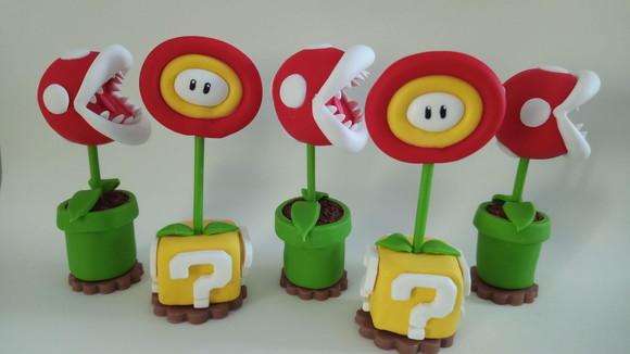 Apliques Mario Bros Kit com 5