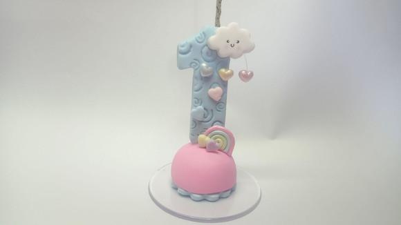 Vela Personalizada Chuva de Amor